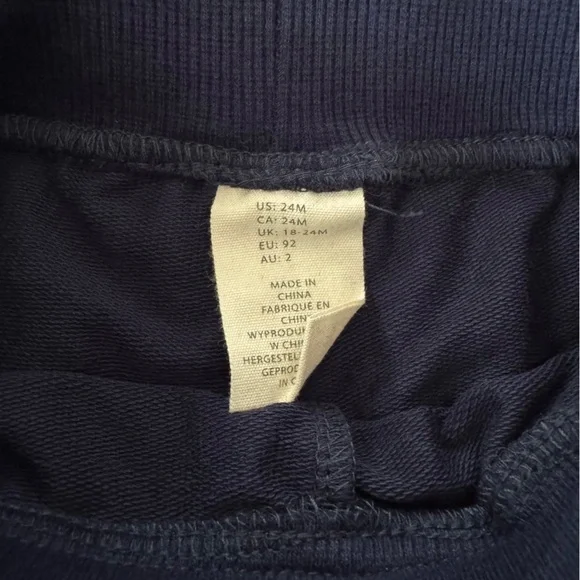 Rorie Whelan Navy Striped Tractor Set size 24 months - Picture 7 of 8